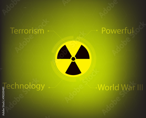 radiation warning symbol