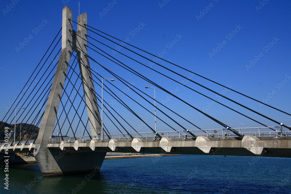 Naklejka premium 橋