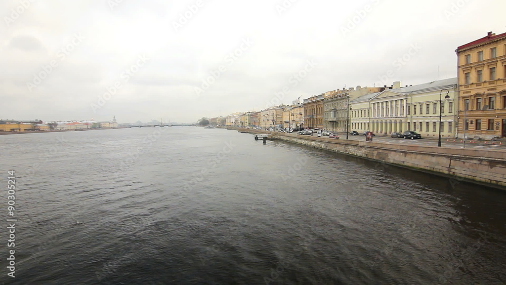 Embankment of the Neva River on a cloudy day, Saint-Petersburg, Russia
Embankment of the Neva River on a cloudy day, Saint-Petersburg, Russia