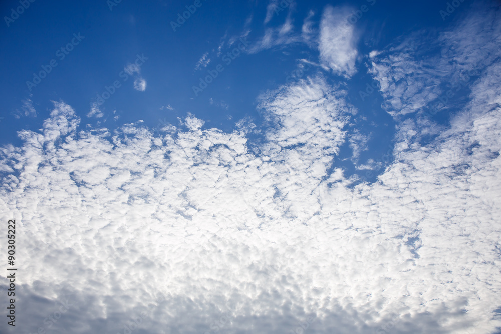 Obraz premium Pattern of clouds in the sky