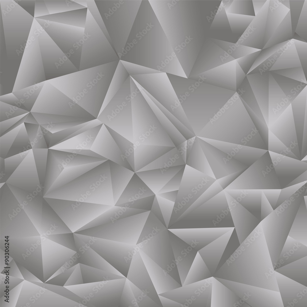 Abstract geometric triangle background. Gray Abstract geometric triangle background. Gray