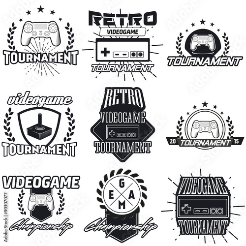 computer game tournament label