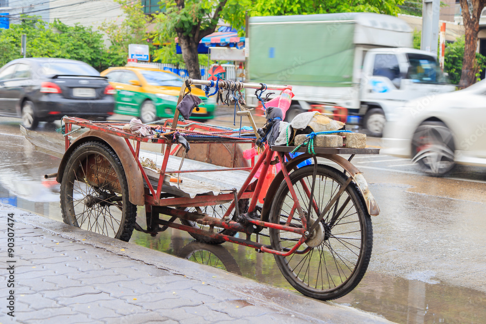 Pedicab in thai