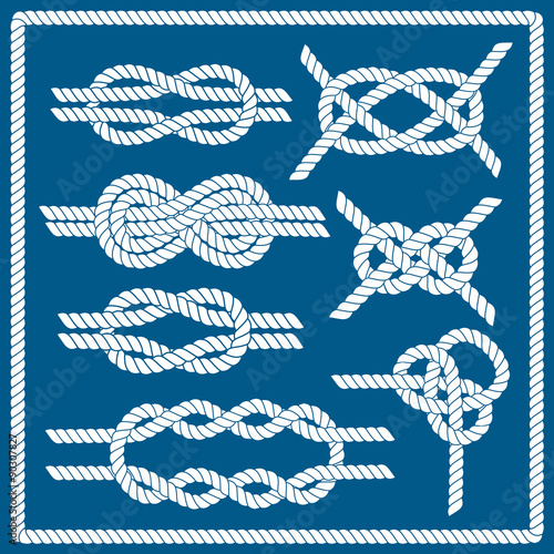 Sailor knot set. 