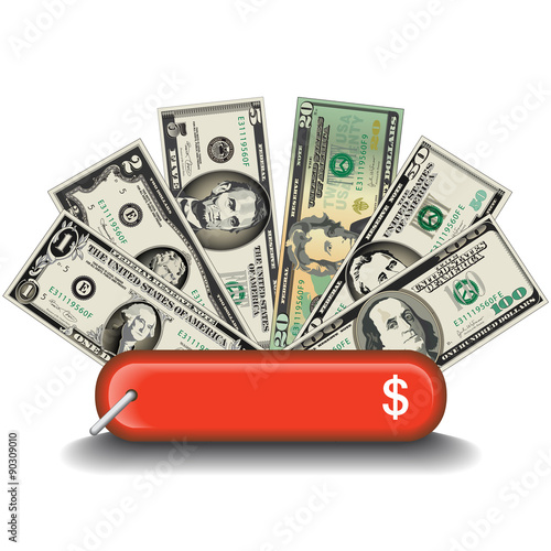All Purpose Money Knife Design 
