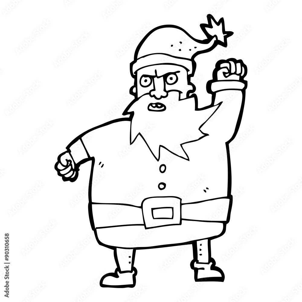 cartoon santa claus cartoon santa claus