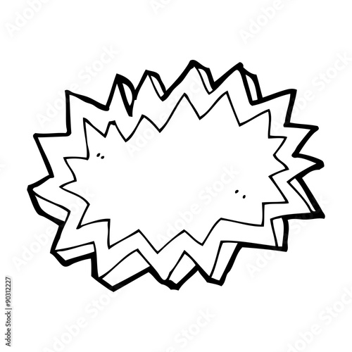 cartoon explosion symbol