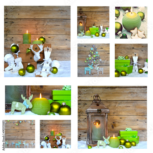 Weihnachten - Collage - Dek...