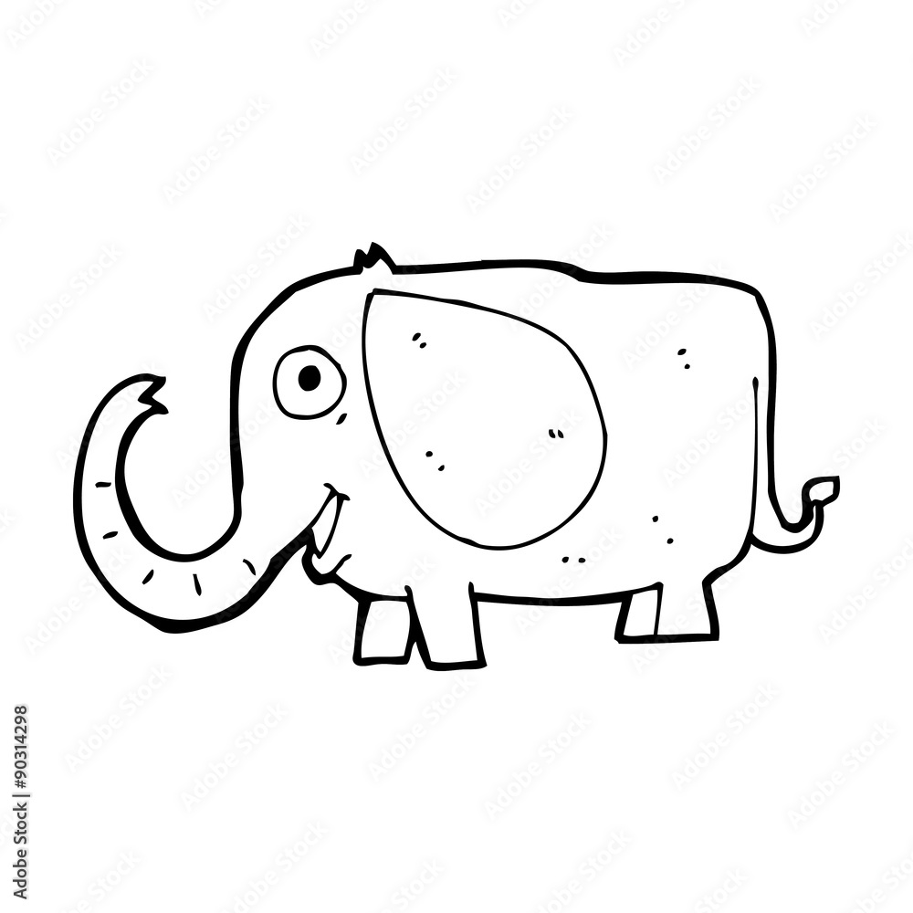 cartoon baby elephant cartoon baby elephant