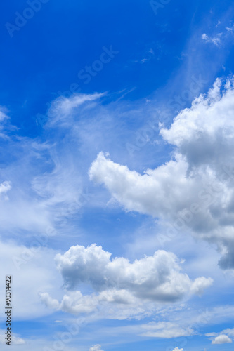 clouds on the blue sky © wittybear