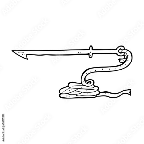 cartoon harpoon
