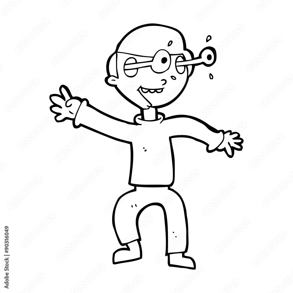 cartoon amazed boy cartoon amazed boy