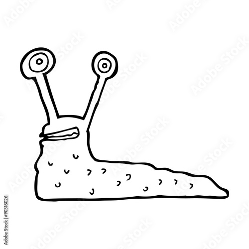 cartoon slug