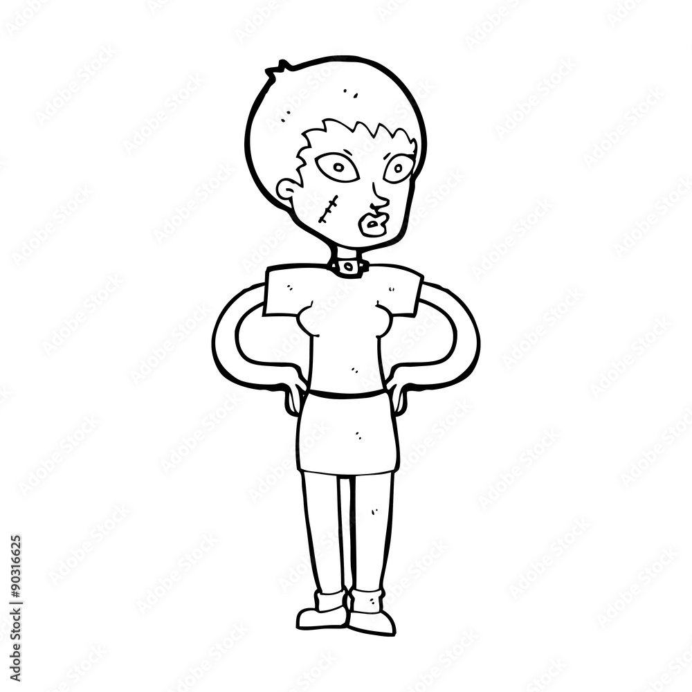 cartoon halloween girl cartoon halloween girl
