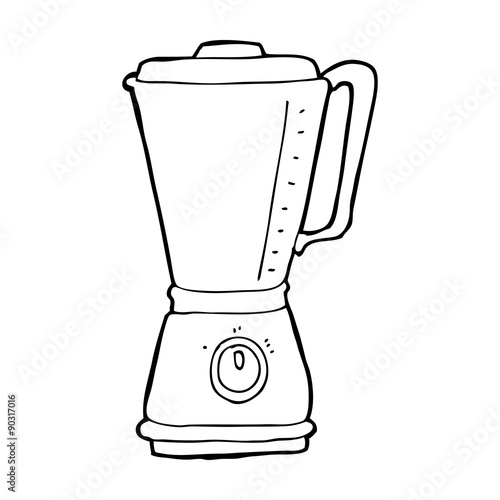 cartoon kitchen blender