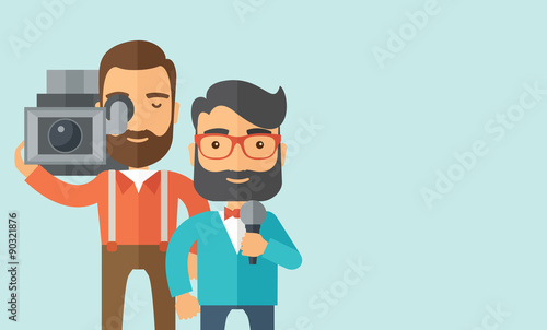 Jourmalist and news reporter.