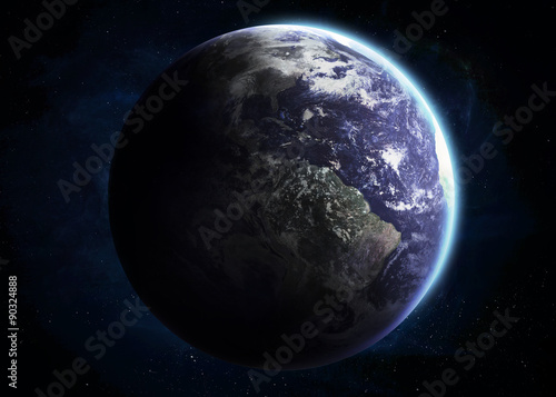 Hight quality Earth image. Elements of this image furnished by