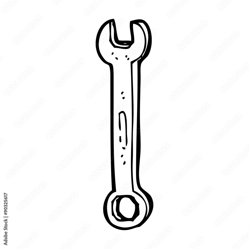 cartoon spanner cartoon spanner