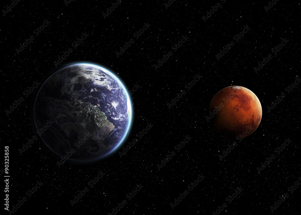 Fototapeta premium Hight quality solar system planets