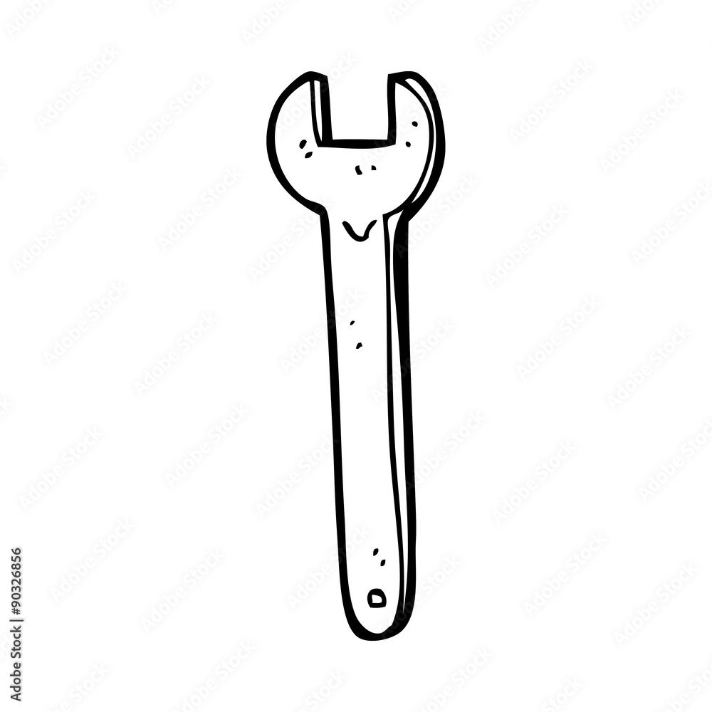 cartoon spanner cartoon spanner
