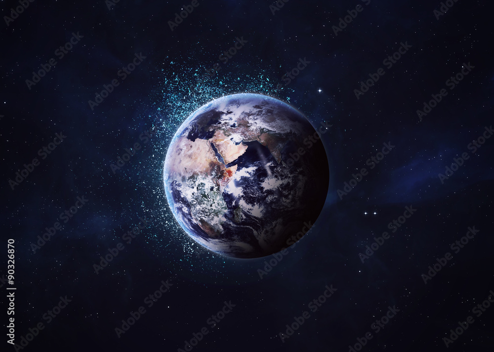High quality Earth image. Elements of this image furnished by