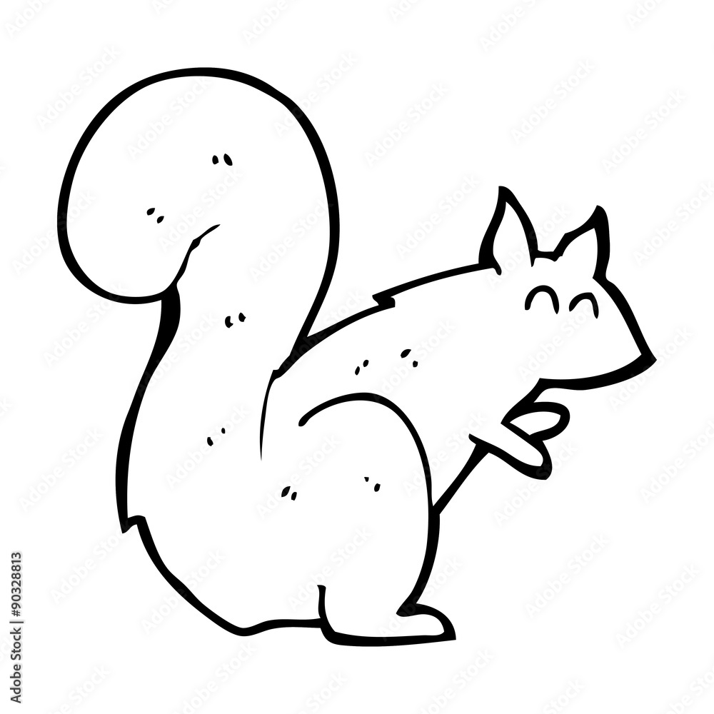 cartoon squirrel cartoon squirrel