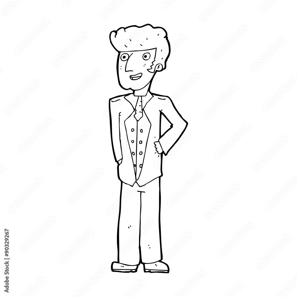 cartoon upperclass man cartoon upperclass man