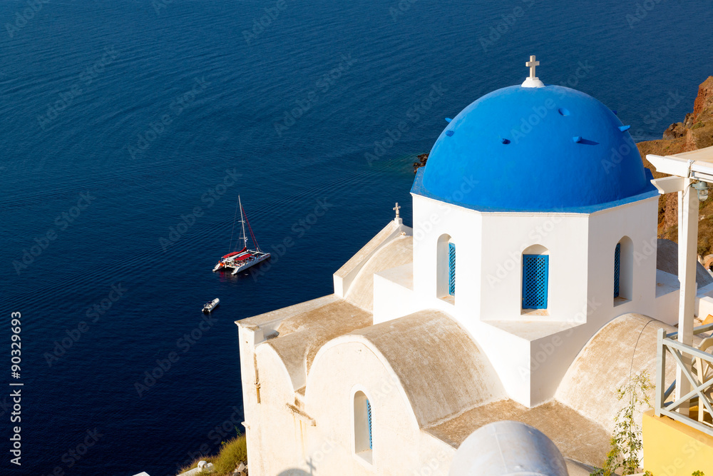Obraz premium Santorini