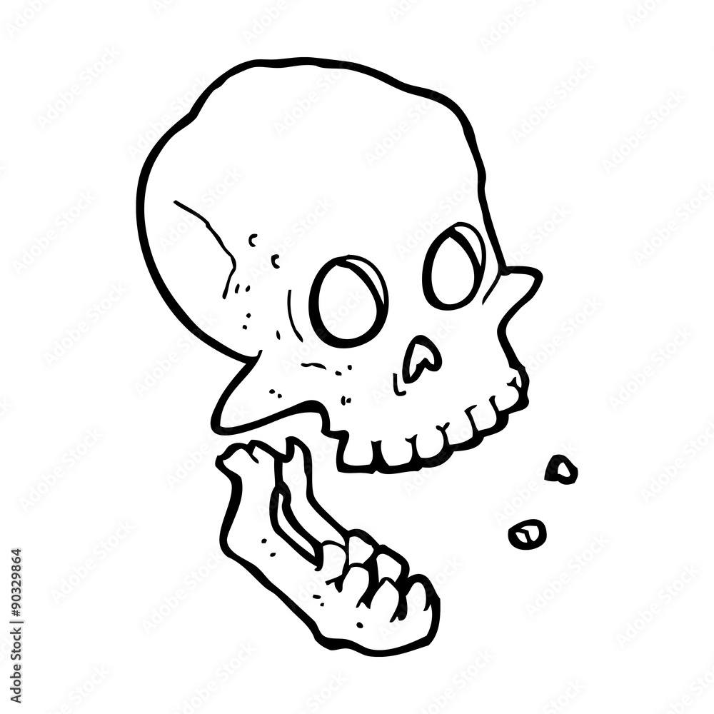 cartoon laughing skull cartoon laughing skull