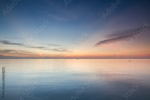 Blue Ocean Sunset © lancesagar