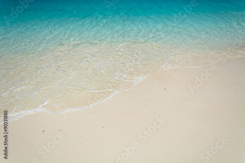 sea on the sand beach © topntp