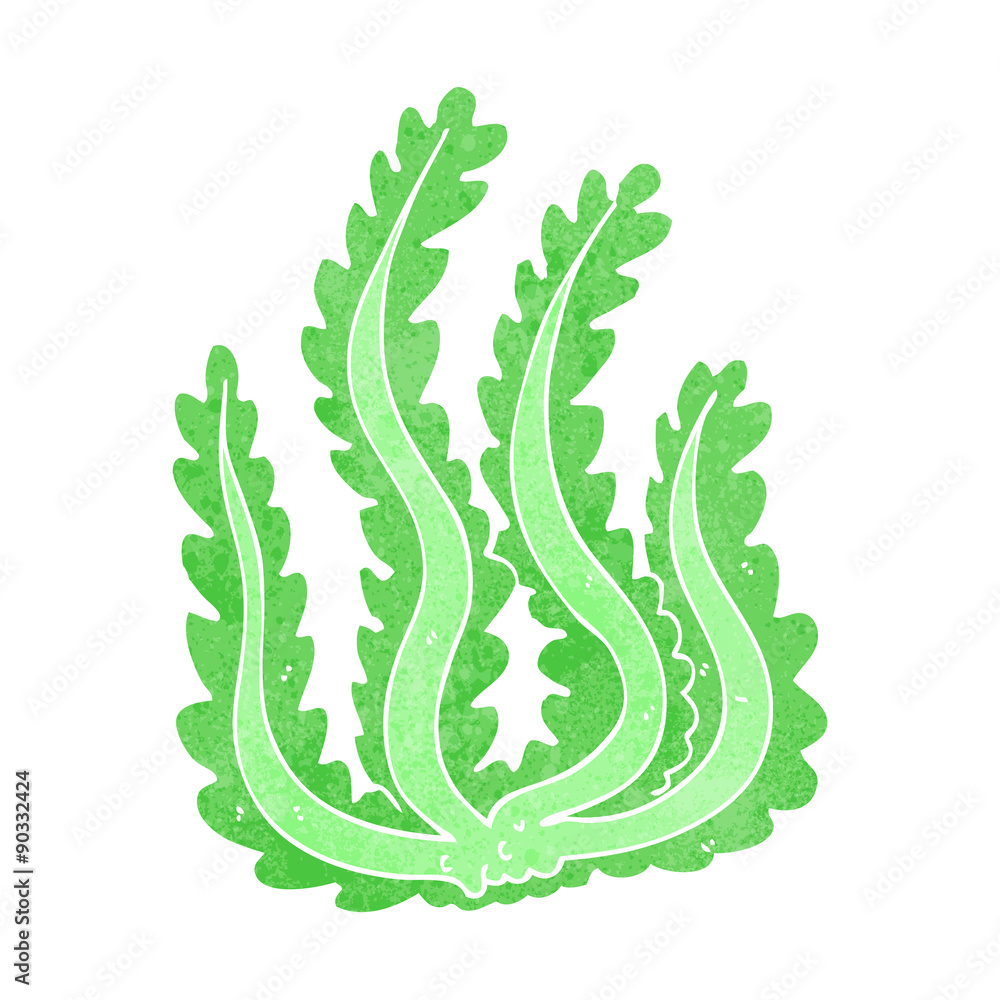 Obraz premium cartoon seaweed