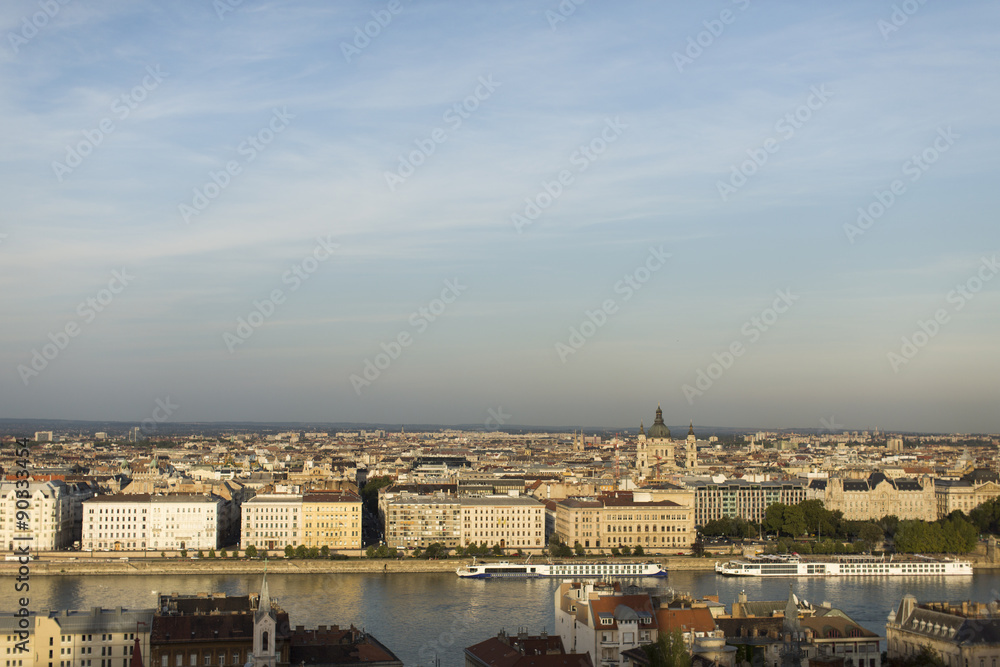 Obraz premium Scenic view at Budapest, Hungary