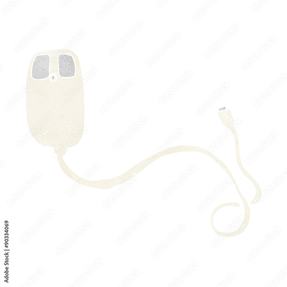 cartoon computer mouse