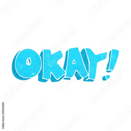 cartoon okay sign