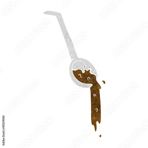 cartoon pouring gravy