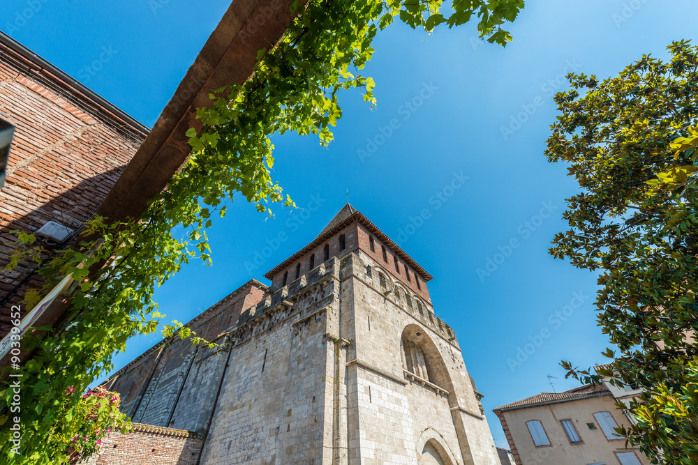 Fototapeta premium Saint Pierre Abbey in Moissac, France