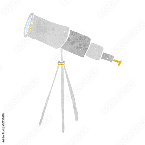 cartoon telescope