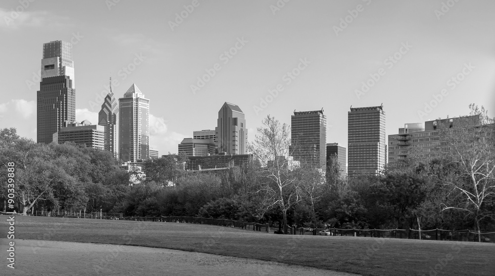 Fototapeta premium Philadelphia skyline