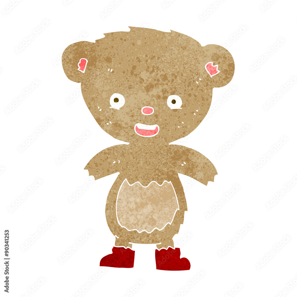 cartoon teddy bear