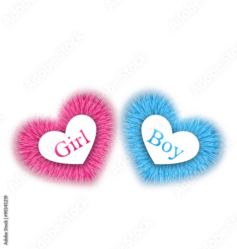 Pink and blue baby shower, reveal the gender baby shower