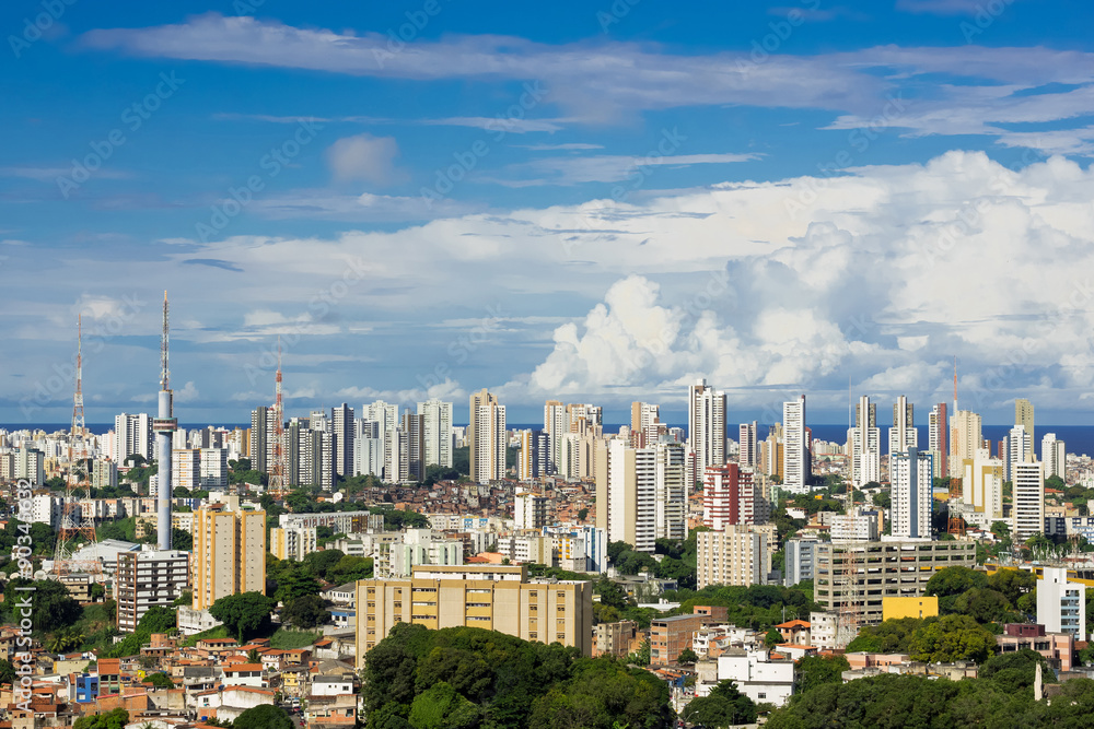 Obraz premium Salvador Cityscape, Bahia, Brazil