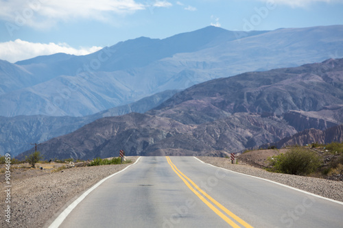 National Route 40 in Northern Argentina