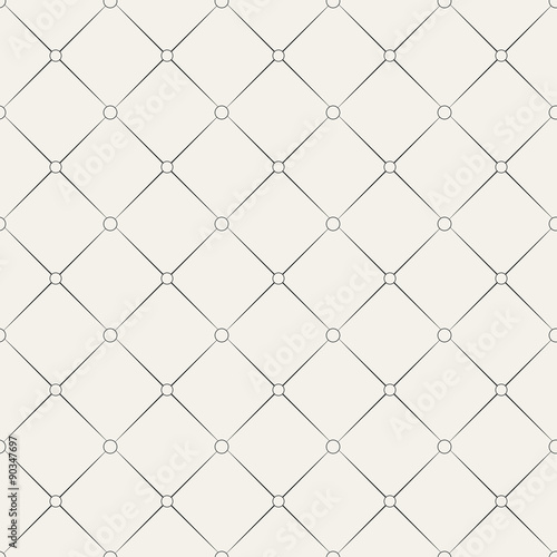 Abstract geometric dot and rhombus seamless pattern. 
