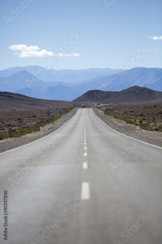 National Route 40 in Northern Argentina