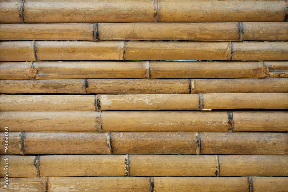 Bamboo fence background, Close-up Bamboo fence background, Close-up