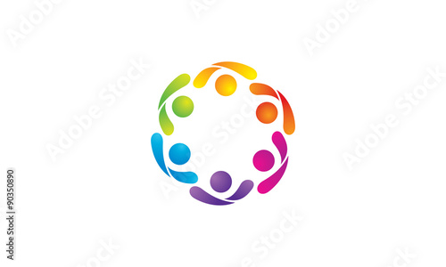 Community Logo Image Vector