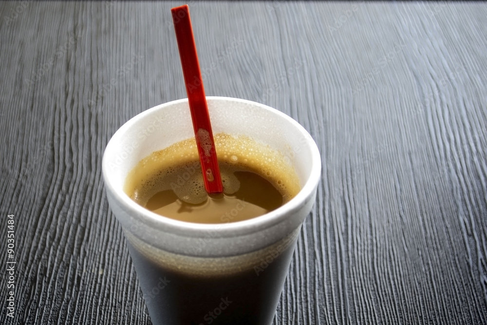 Coffee in a Disposable Cup Coffee in a Disposable Cup