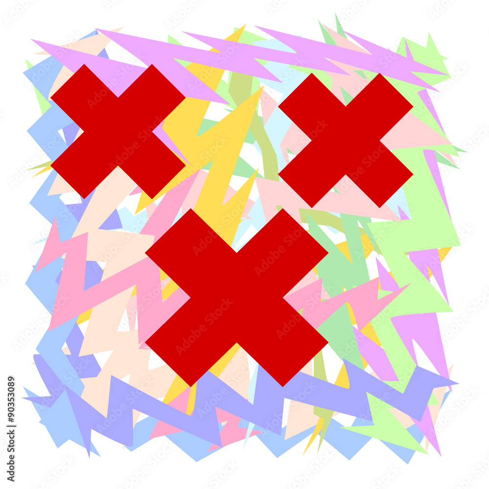 Obraz premium XXX Symbol Vector