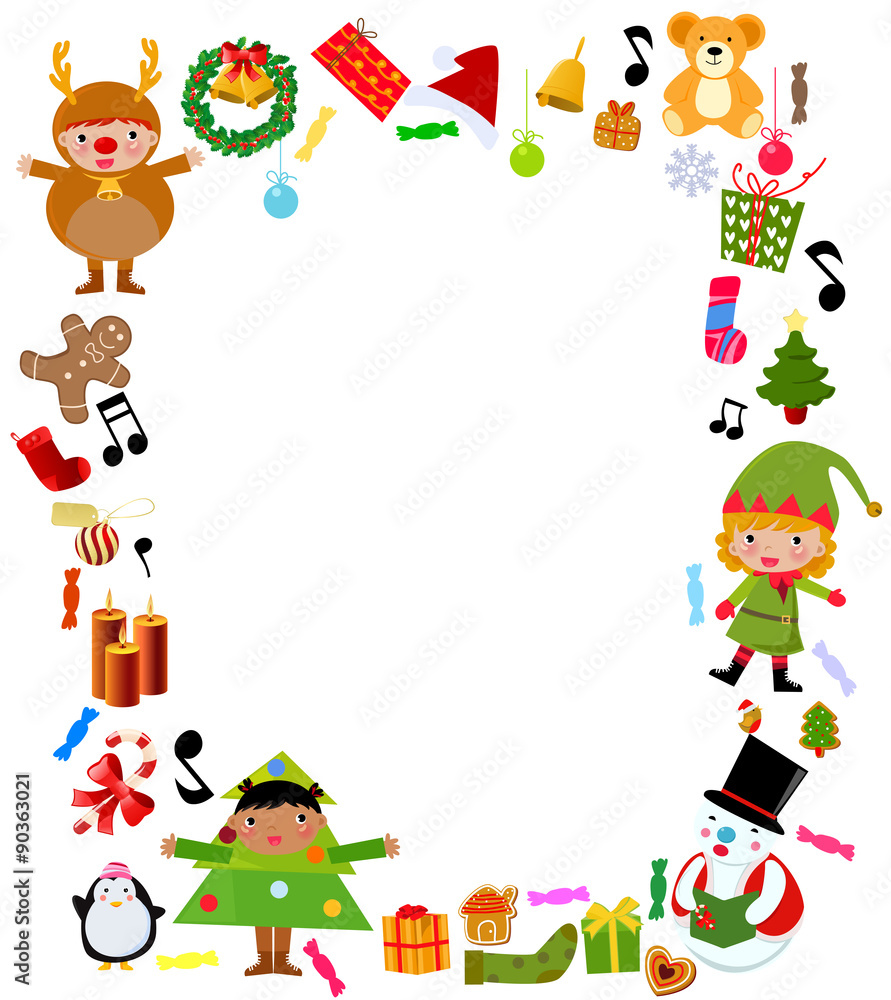 Christmas frame Christmas frame